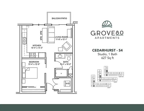 Floor plan Cedarhurst - S4
