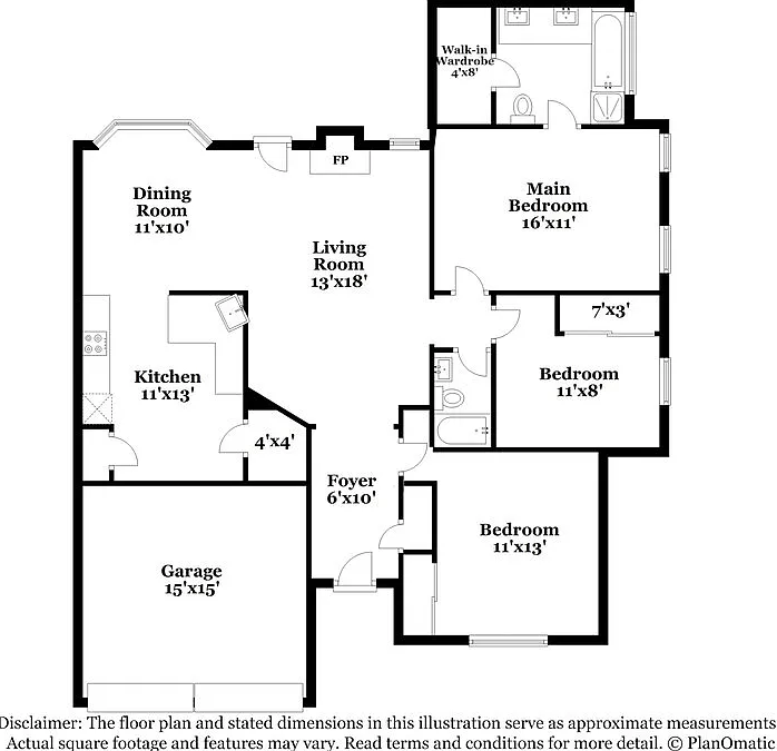 3 bed, 2.0 bath, 1404 sqft, $2,250 — Photo 2