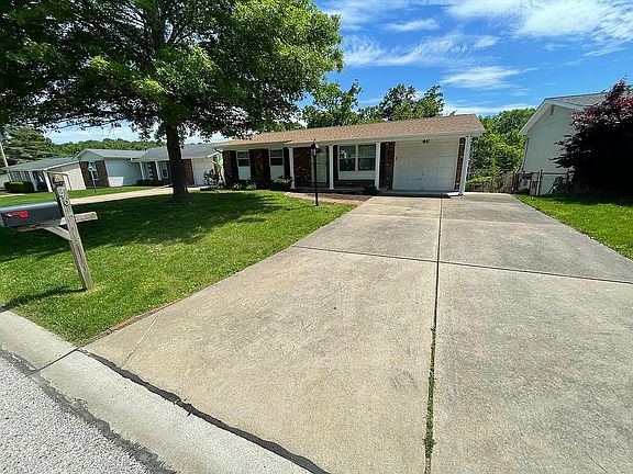 Large double wide driveway!