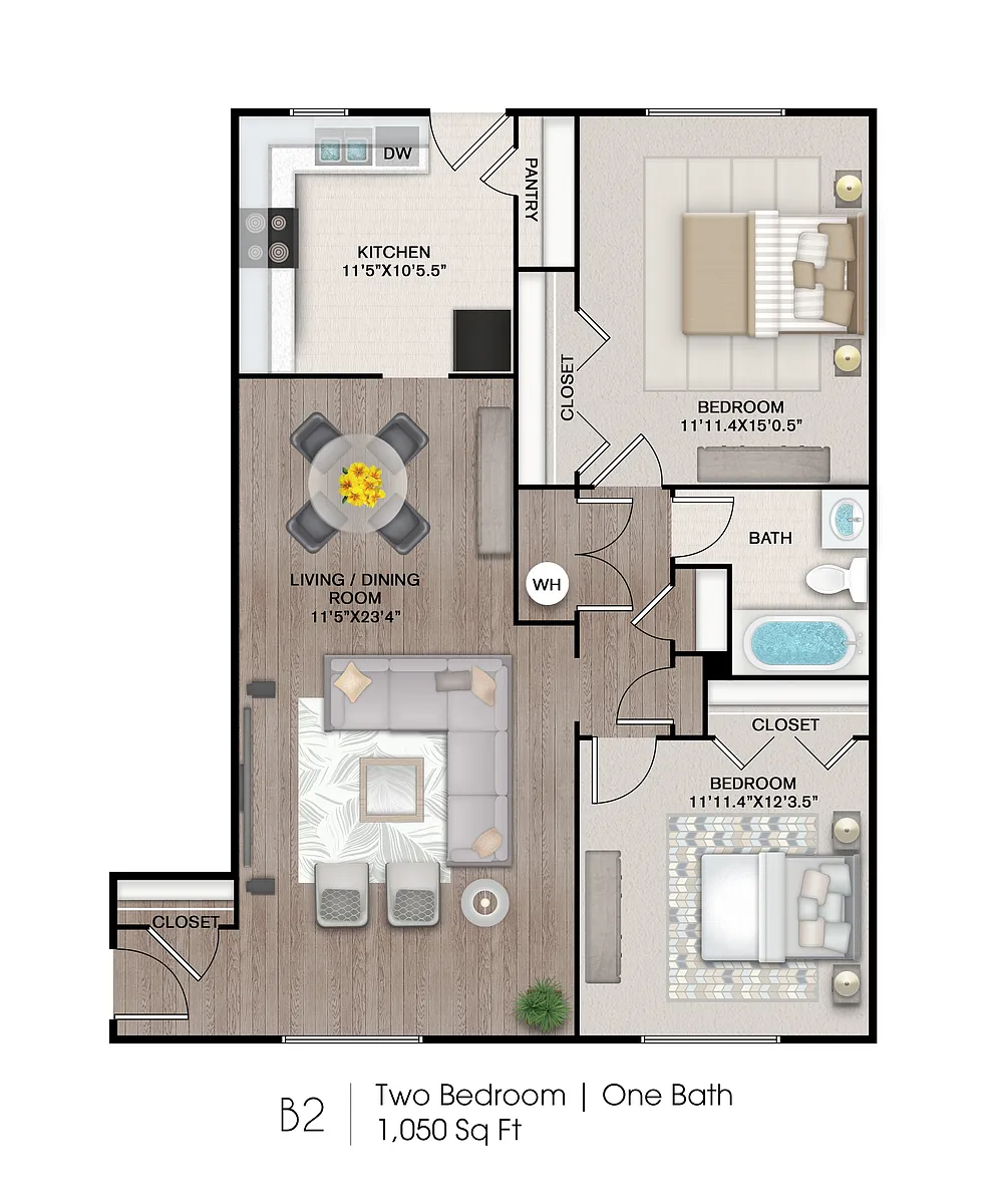 Floor plan B2