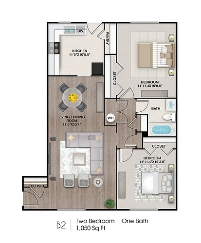 Floor plan B2