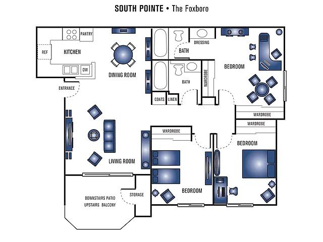 Floor plan Foxboro