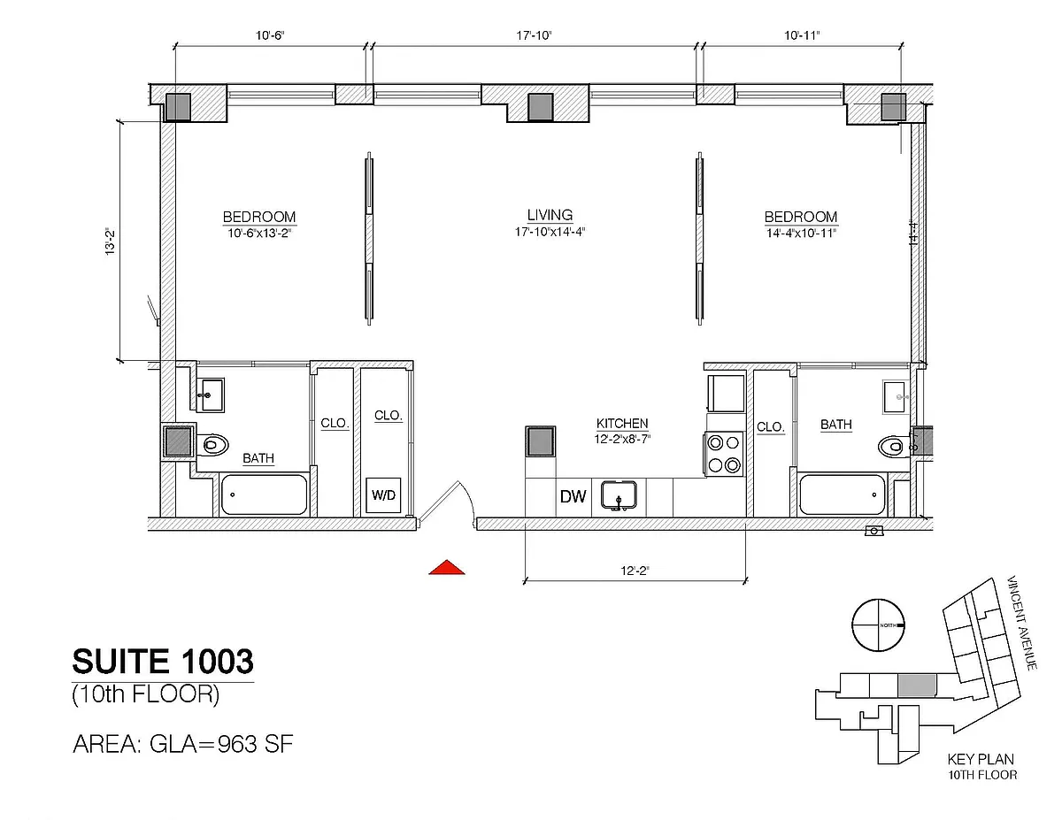 Floor plan L2-987