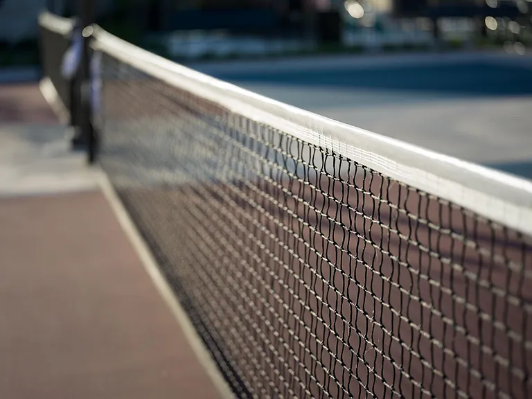 Pickleball court net