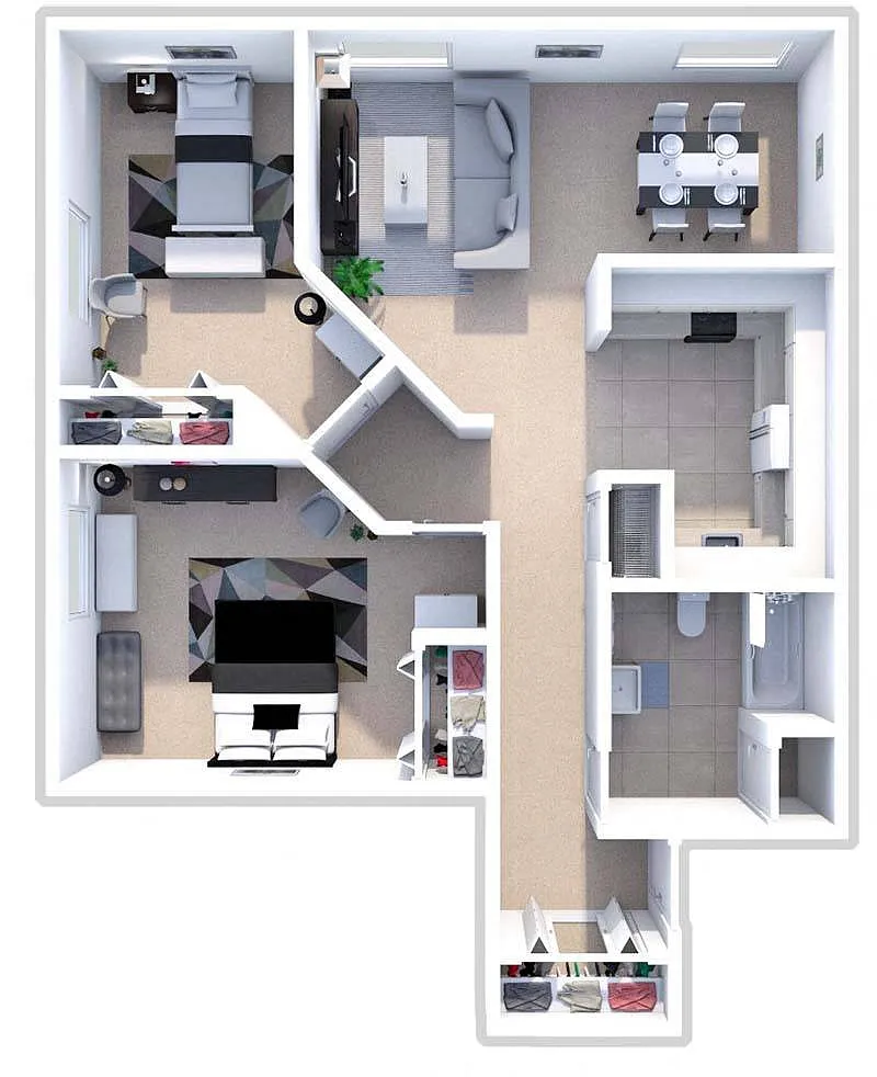 Floor plan The Washington
