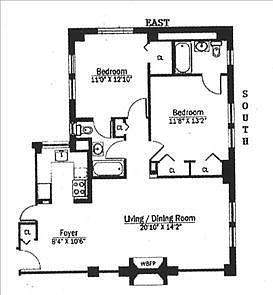 1st image of 40 W 55th St APT 4C
