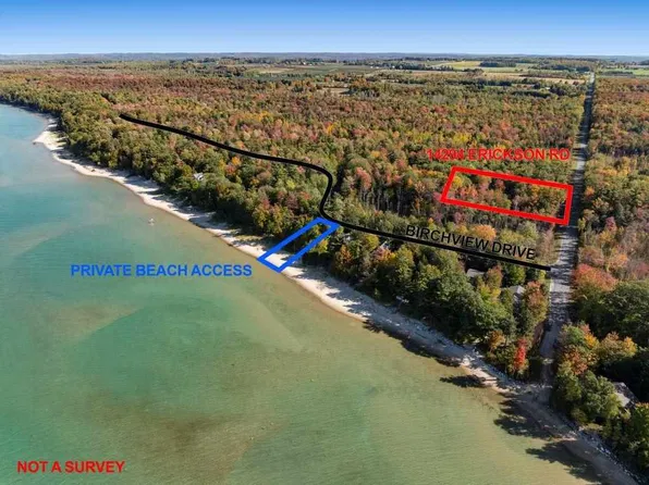 14294 Erickson Rd, Kewadin, MI 49648