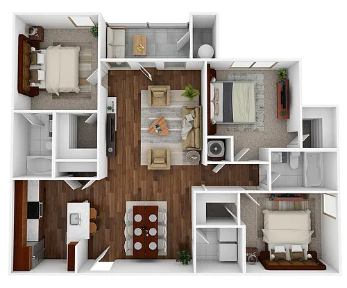 Floor plan Floorplan E