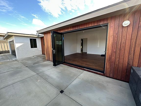 la cantina door off of living room