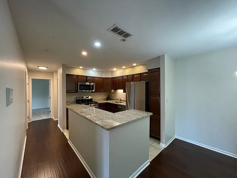 Open concept floor plan