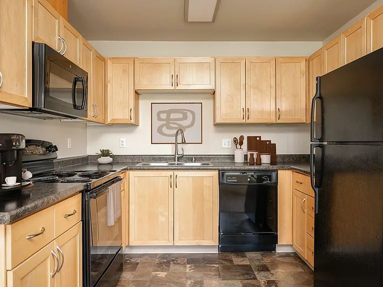 Meadow View Apartments | One Bedroom Kitchen