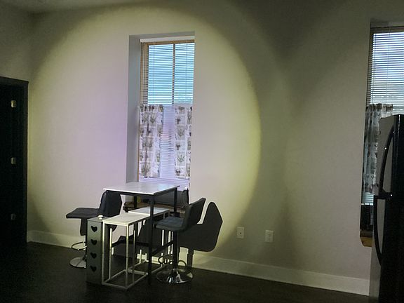 Eat in kitchen and living area