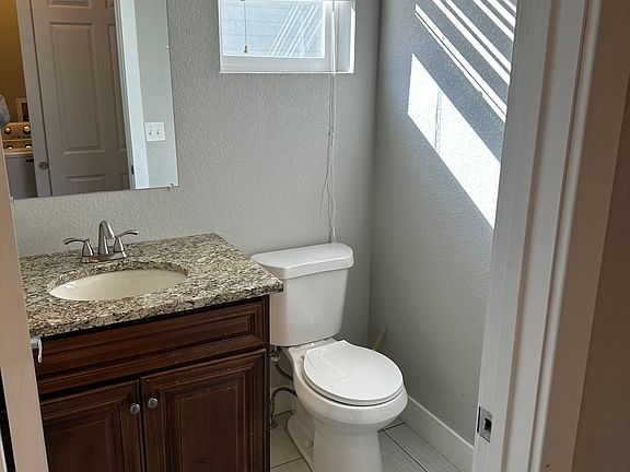 powder bath located off living room