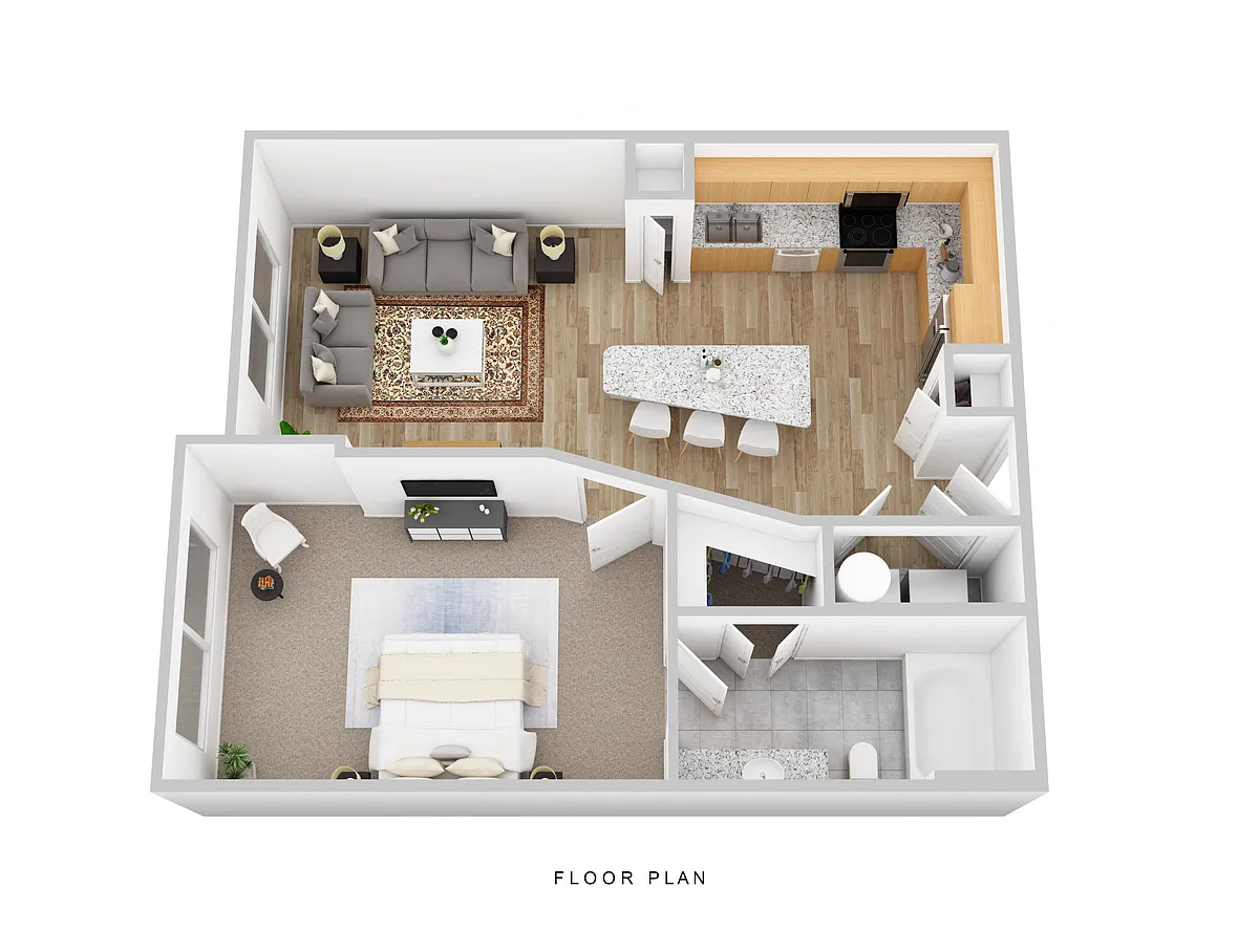 Floor plan A1C