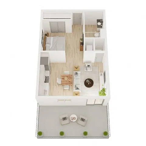 Floor plan Steel-Steel Lofts