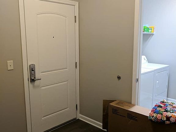 Front Door and Laundry