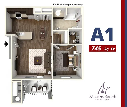 Floor plan A1