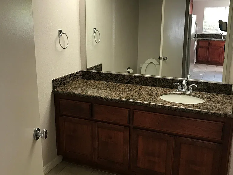 Down stairs huge bathroom