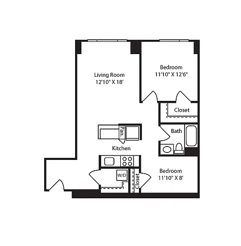 Floor plan A10R