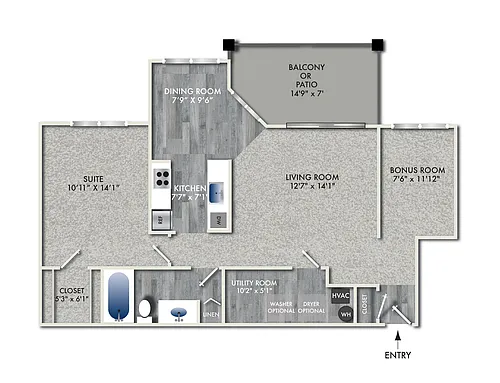 Floor plan Buchanon
