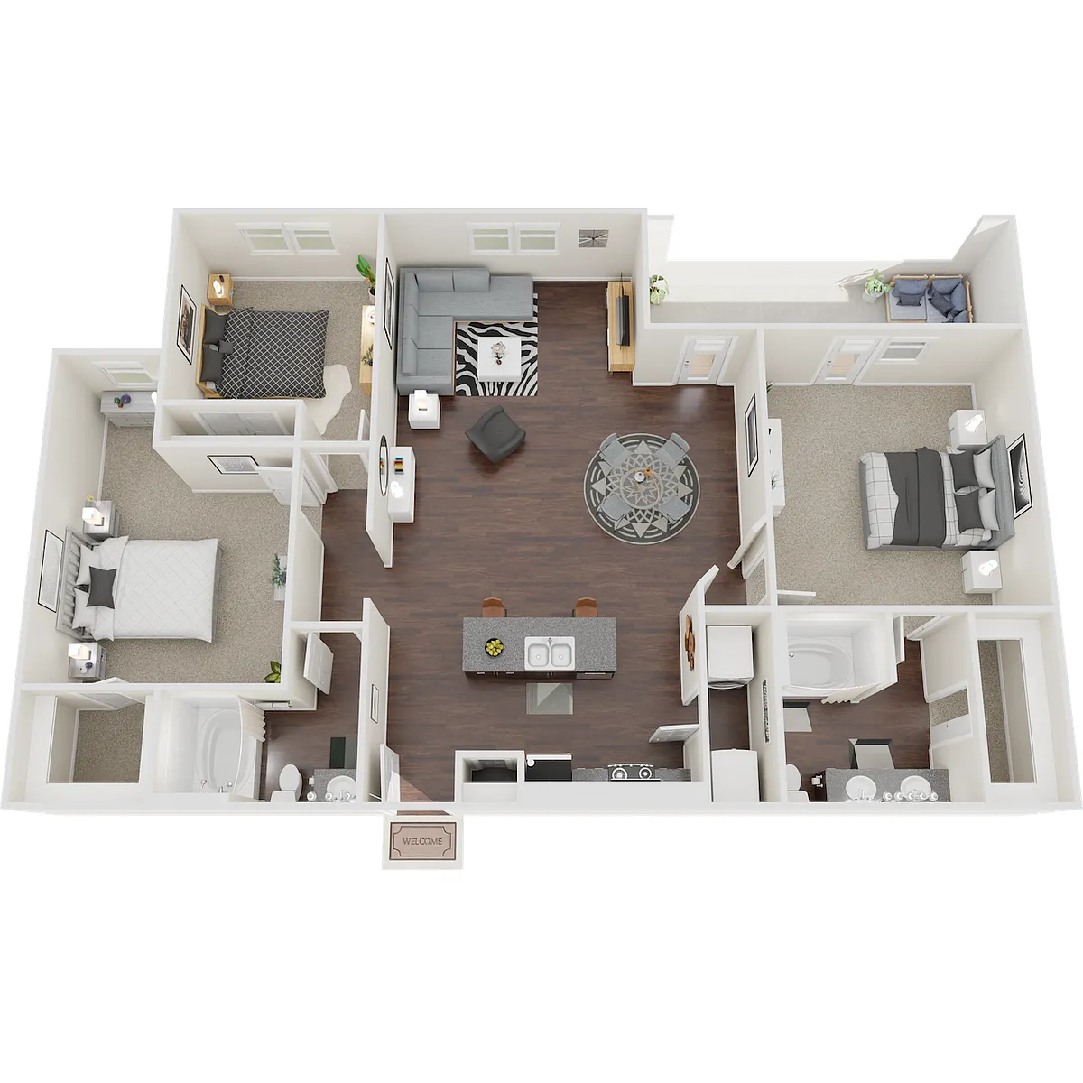 Floor plan C1