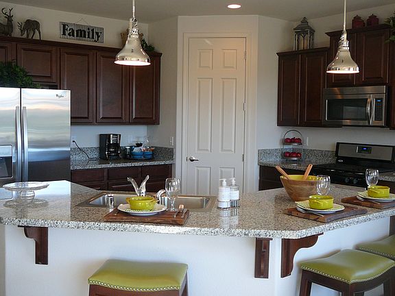 Plenty of counter spacewalk in pantry