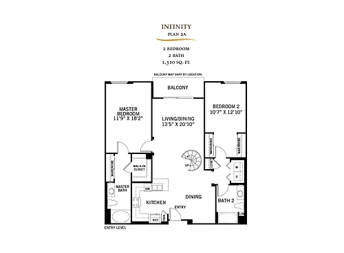 Floor plan Infinity