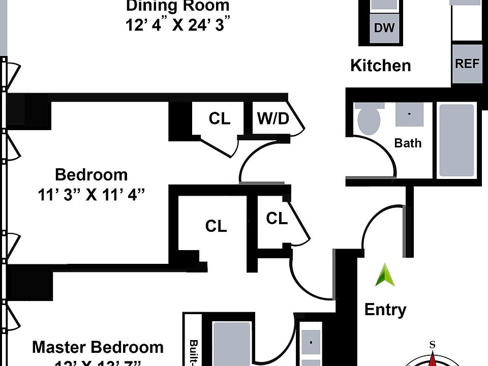 2nd image of 110 3rd Ave APT 9D