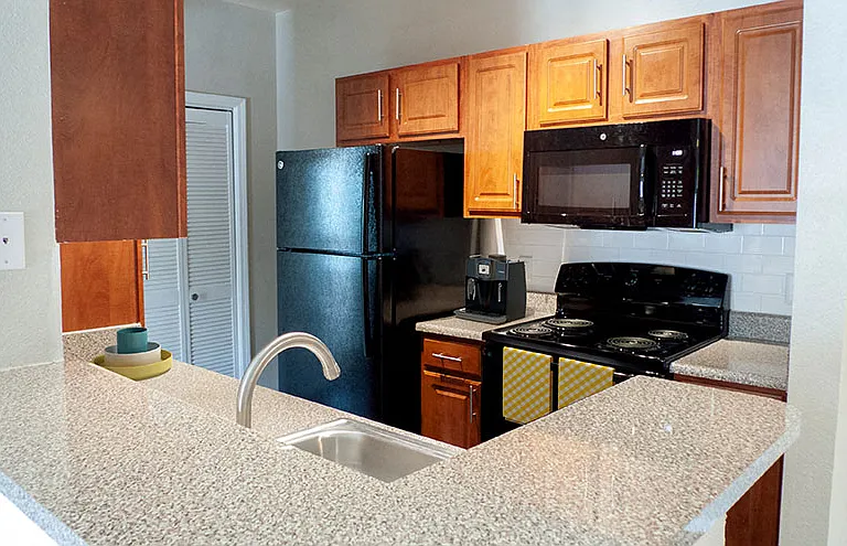 The Woodland Apartments Upgraded Kitchen, Boerne, Texas