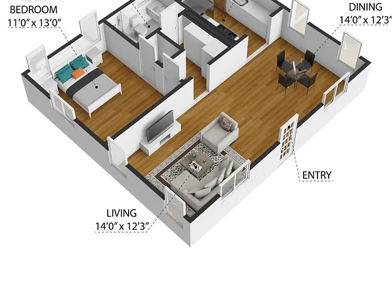 520 S Los Robles Ave #4 — Photo 32