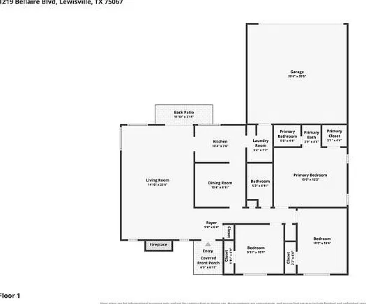 3 bed, 2.0 bath, 1389 sqft, $2,165 — Photo 2