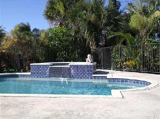 Open Heated Pool and Spa on Golf