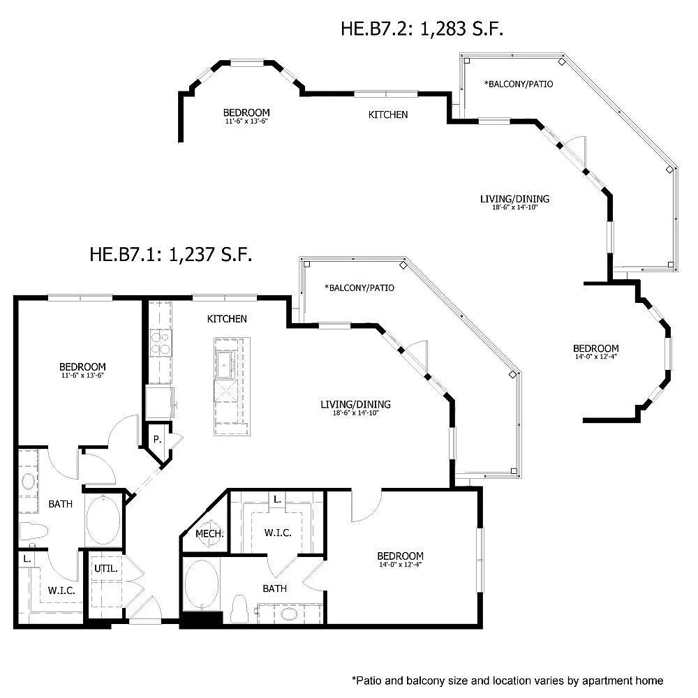 Floor plan HE_B7