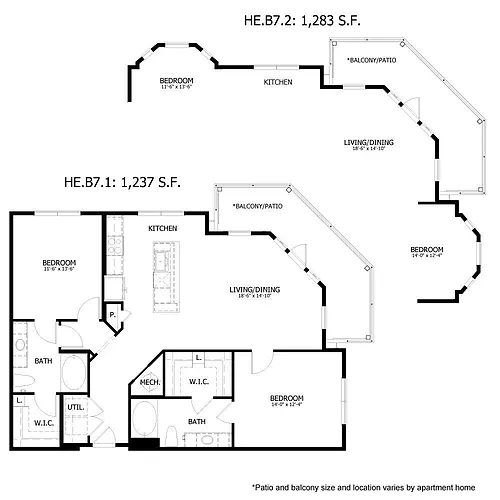Floor plan HE_B7