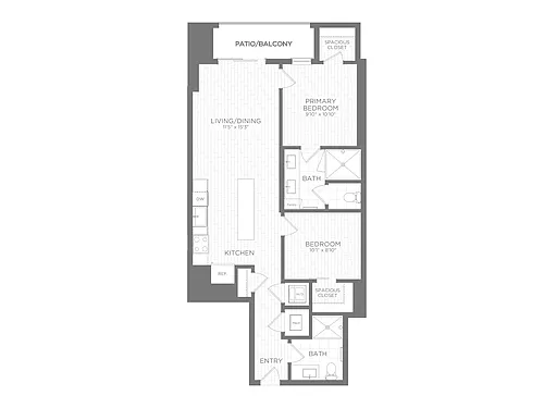 Floor plan B18