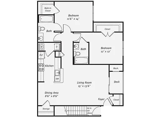 Floor plan B3R