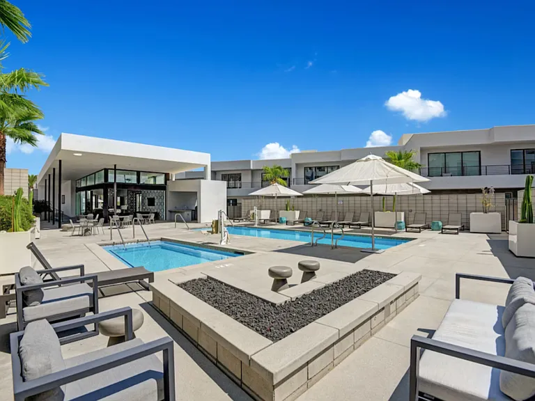Community Hot Tub and Fire Pit