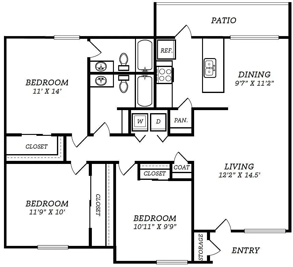 Floor plan C1