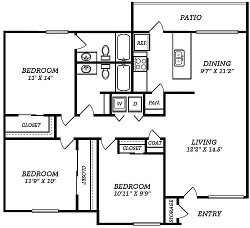 Floor plan C1