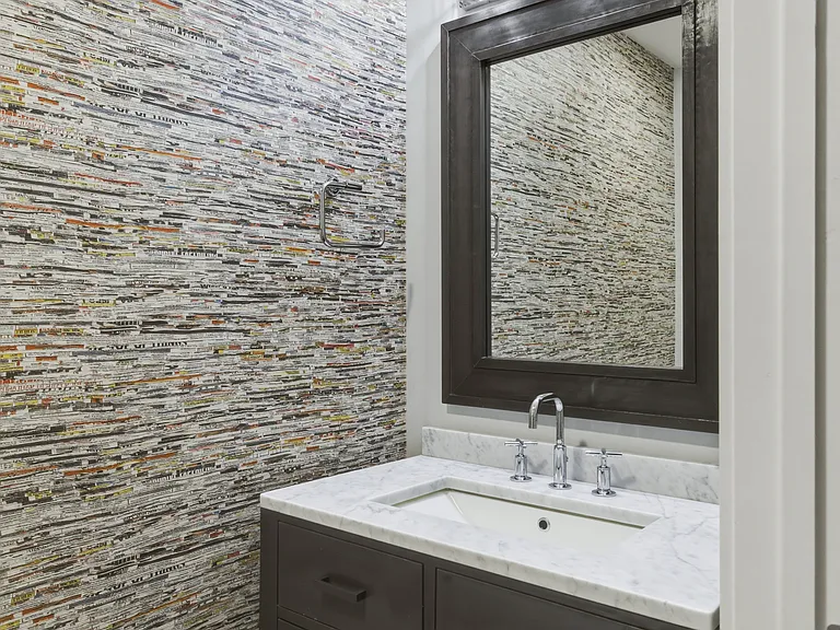 Half Bath on the first floor.