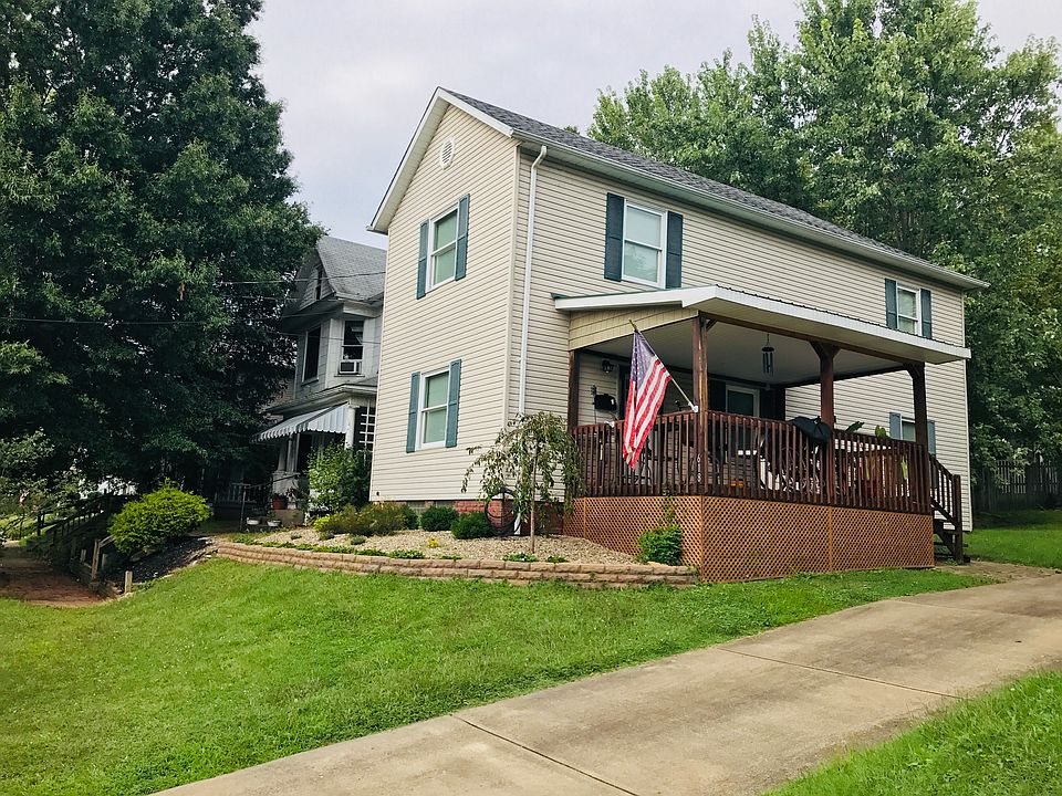 Updated landscape and porch