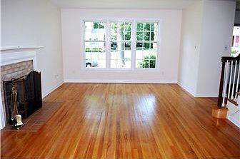 Large windows bring in abundant natural light