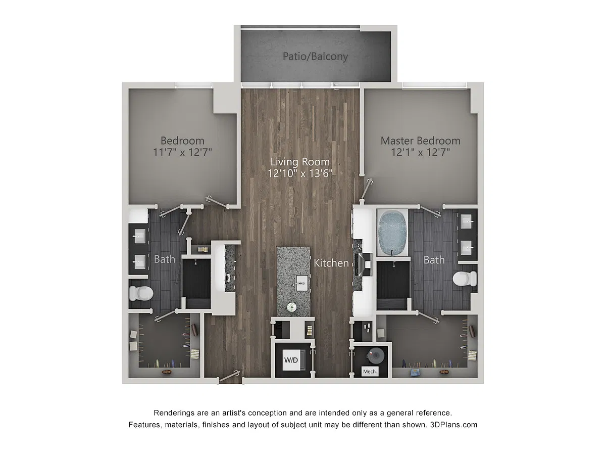 Floor plan Tower - Vesper