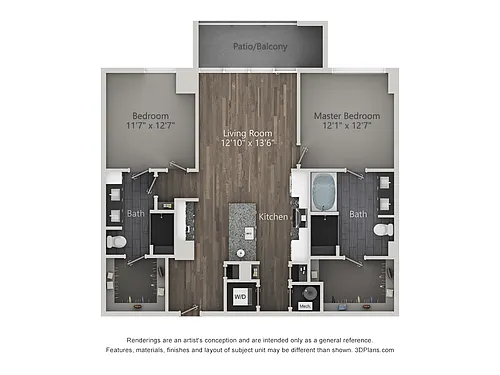 Floor plan Vesper