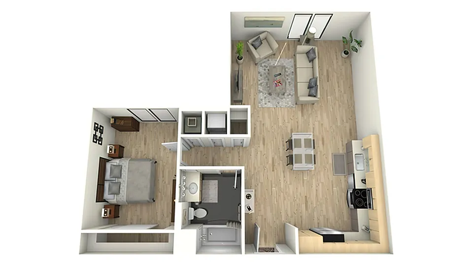 Floor plan A13
