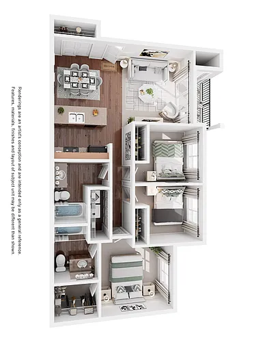 Floor plan Olympia A