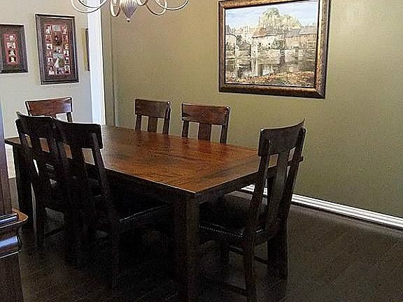 ANOTHER VIEW OF THE DINING ROOM - YOU MUST SEE THIS IN PERSON TO APPRECIATE THE SIZE