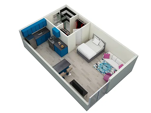 Floor plan Swag Studio