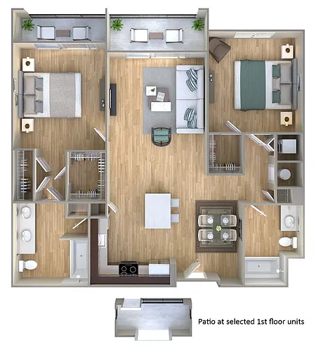 Floor plan Celadon