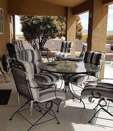 Large patio for entertaining